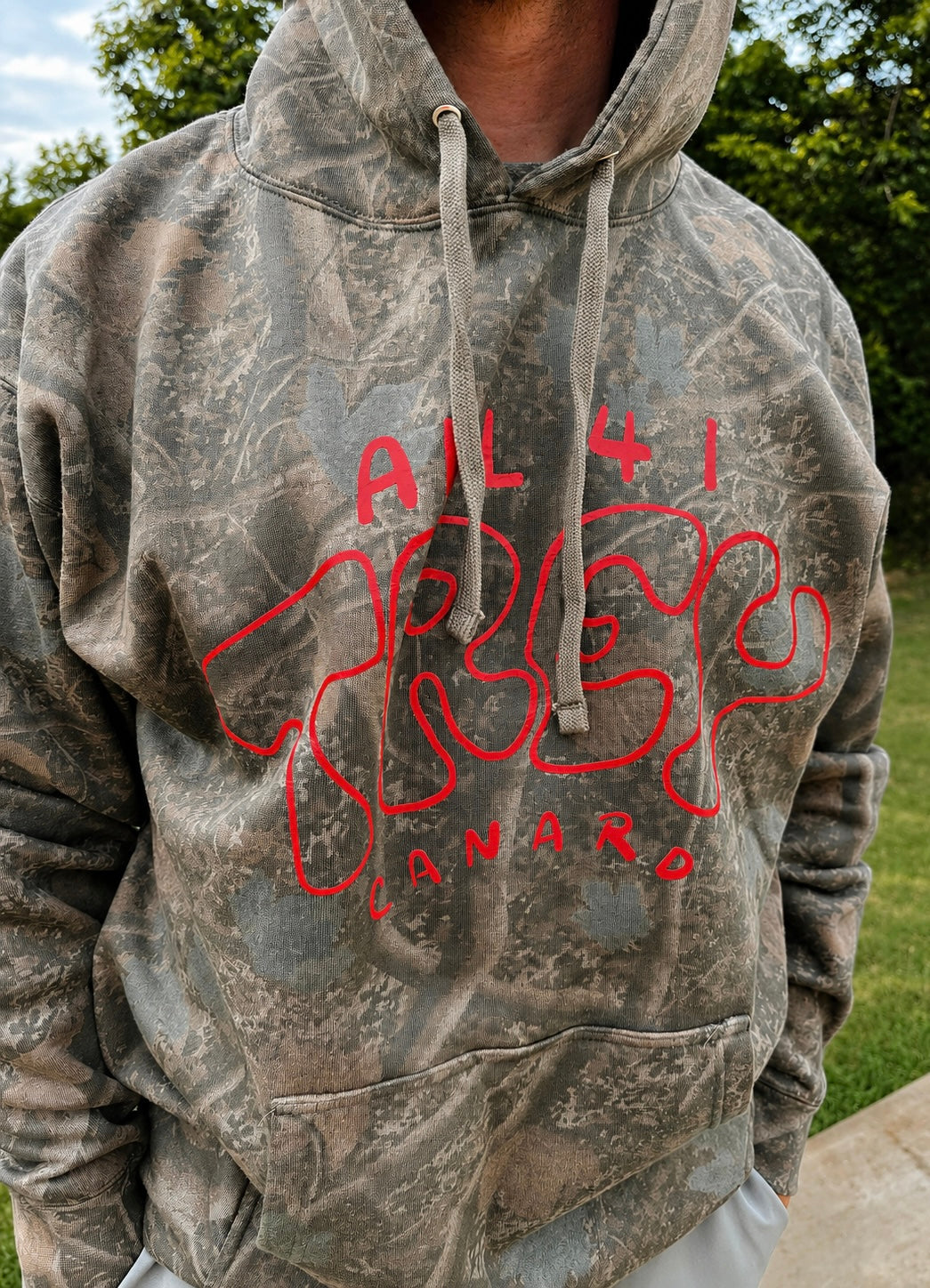 All For One Premium Hoodie — Camo