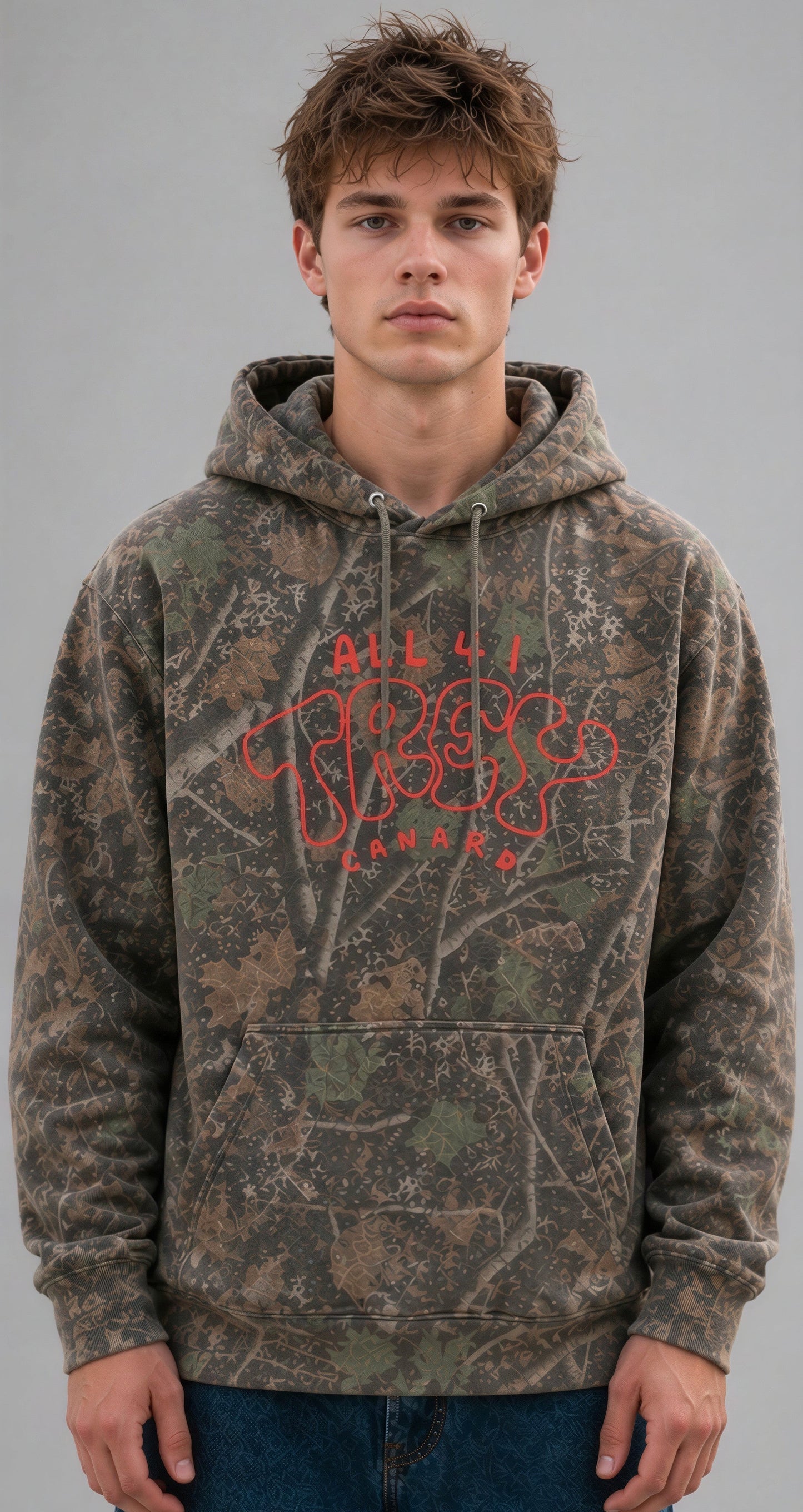 All For One Premium Hoodie — Camo