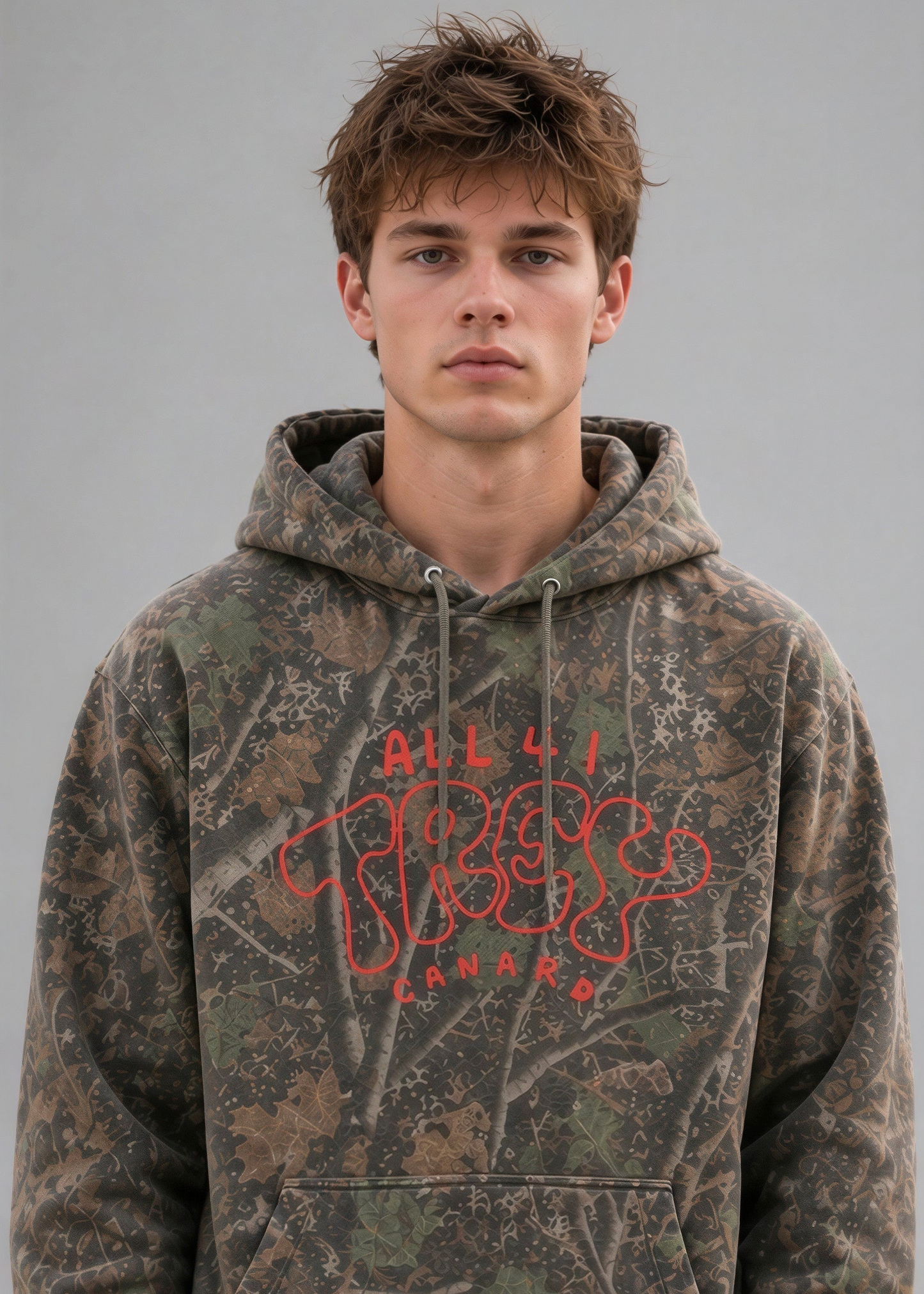 All For One Premium Hoodie — Camo