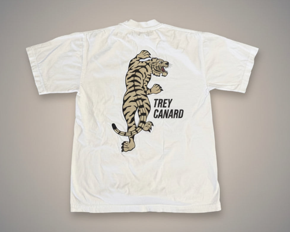 Tokyo Test Pilot Tiger Tee — White