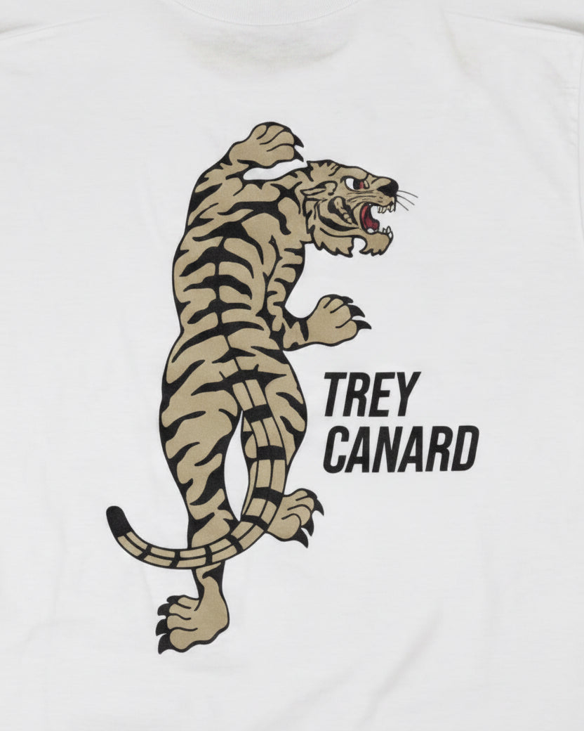 Tokyo Test Pilot Tiger Tee — White