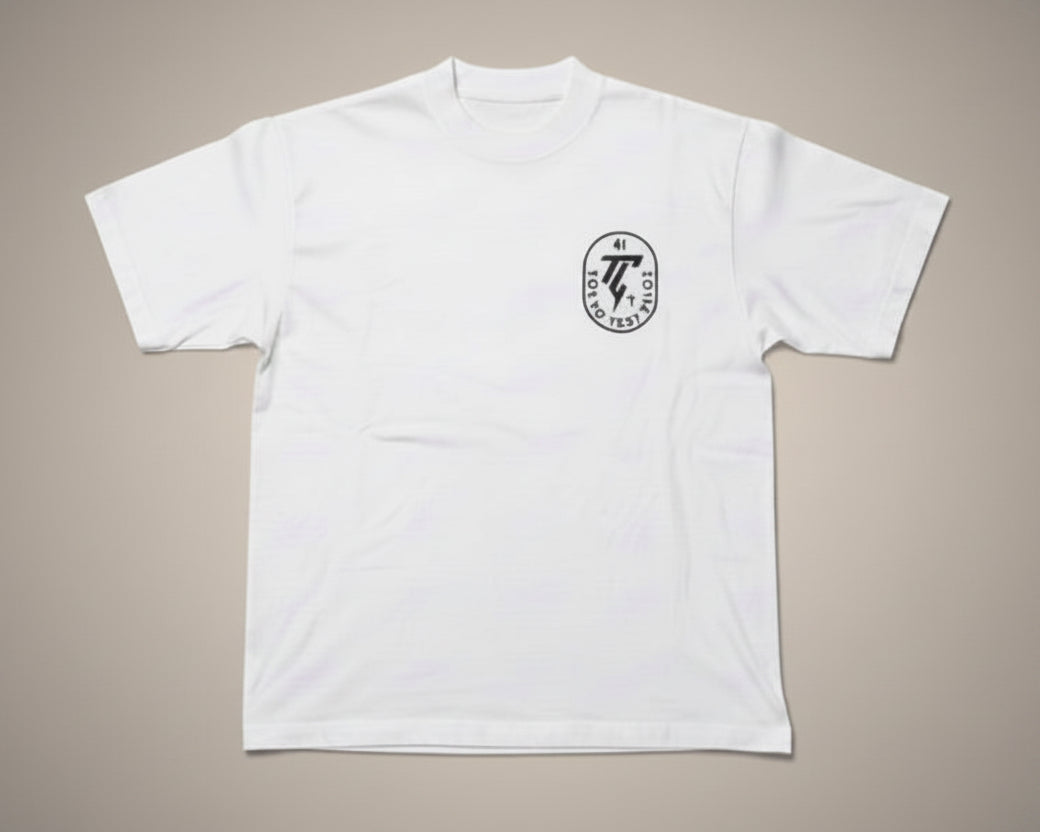 Tokyo Test Pilot Tiger Tee — White
