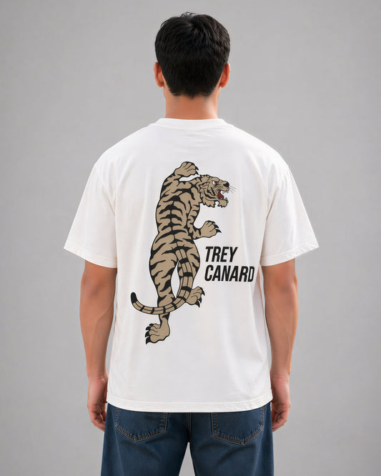 Tokyo Test Pilot Tiger Tee — White