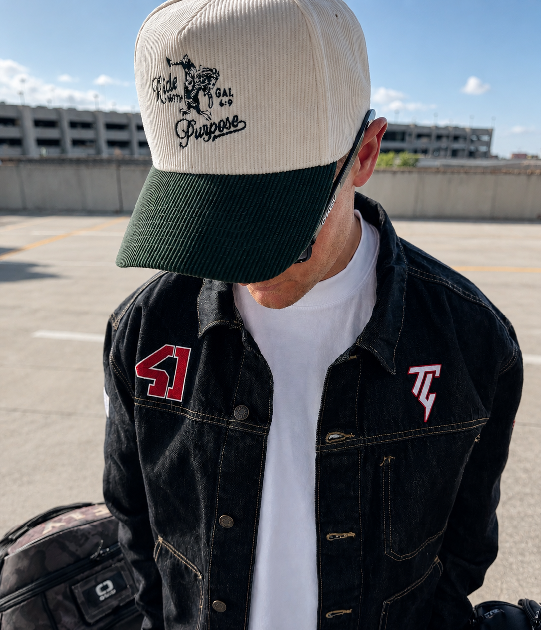 The Ride with Purpose Corduroy Hat — Spruce