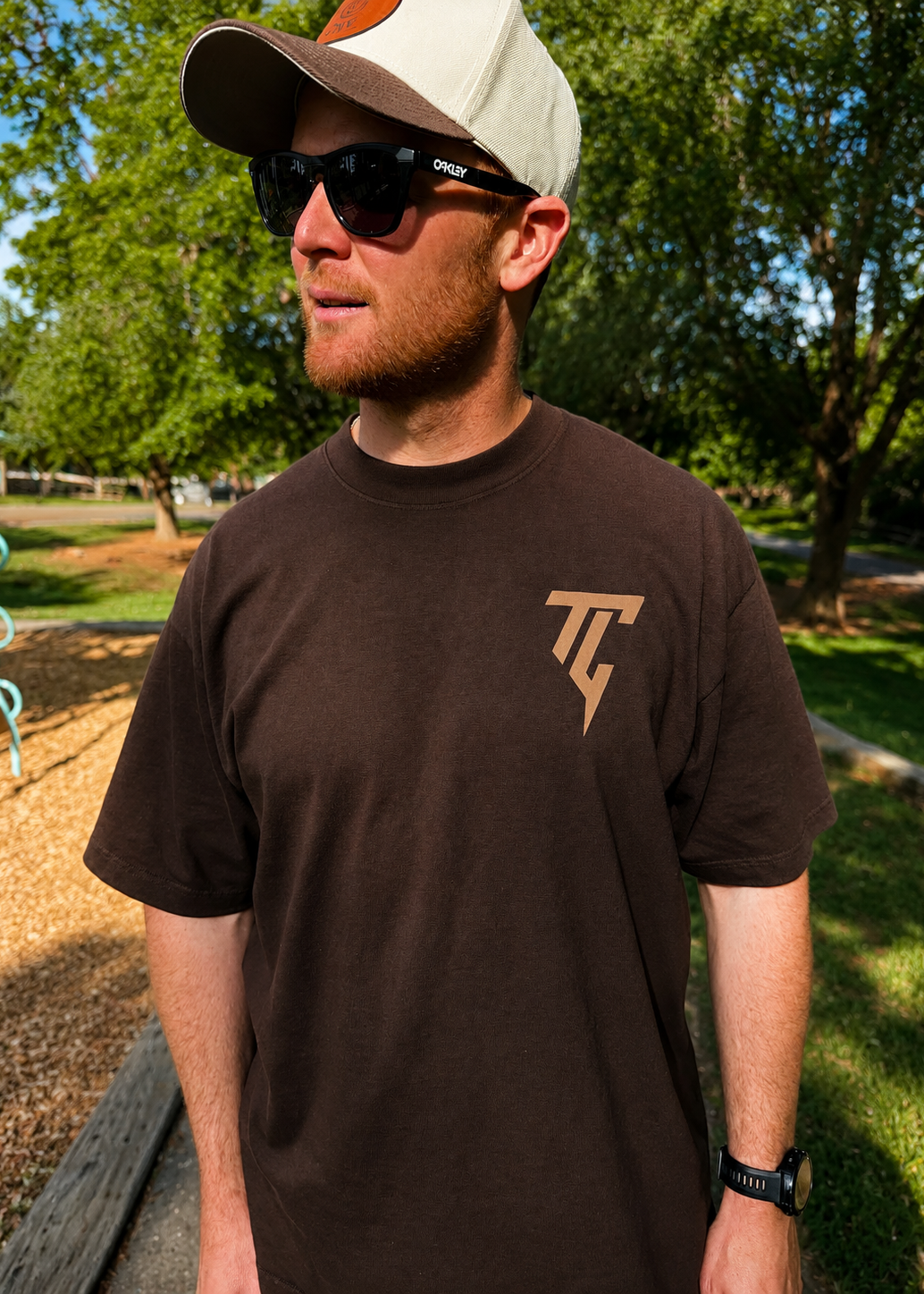 The Ride with Purpose Tee — Chocolate