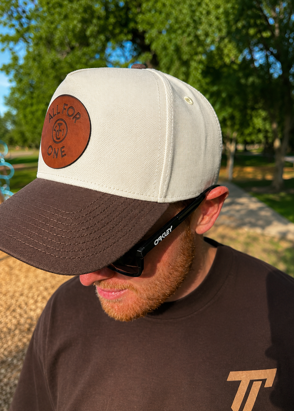 All For One Patch Hat — Brown